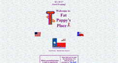 Desktop Screenshot of fatpappysplace.com